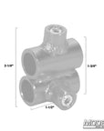 Modern Fitting Over/Under for 5/8"