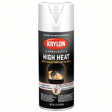 Krylon High Heat White, 12oz.