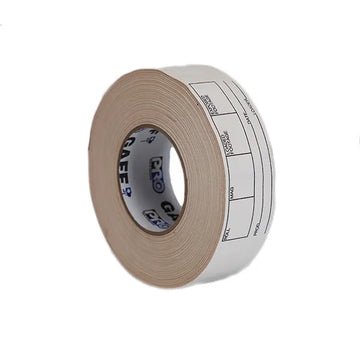 Pro-Gaff 2" Magazine and Film Can Label Gaffer Tape - White