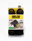 Rip-Tie 1" Wide Rip-Lock CableWrap, Black 10pk