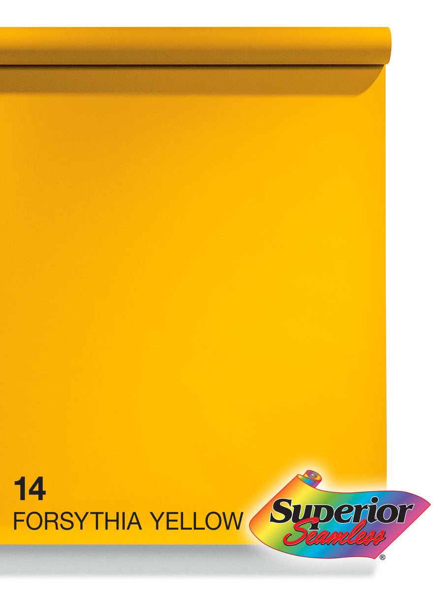Forsythia Yellow Superior Seamless Paper