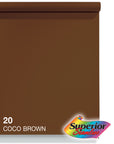 Coco Brown Superior Seamless paper