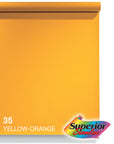 Yellow-Orange Superior Seamless paper