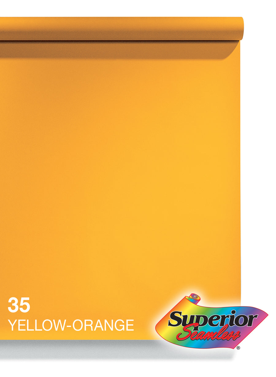 Yellow-Orange Superior Seamless paper