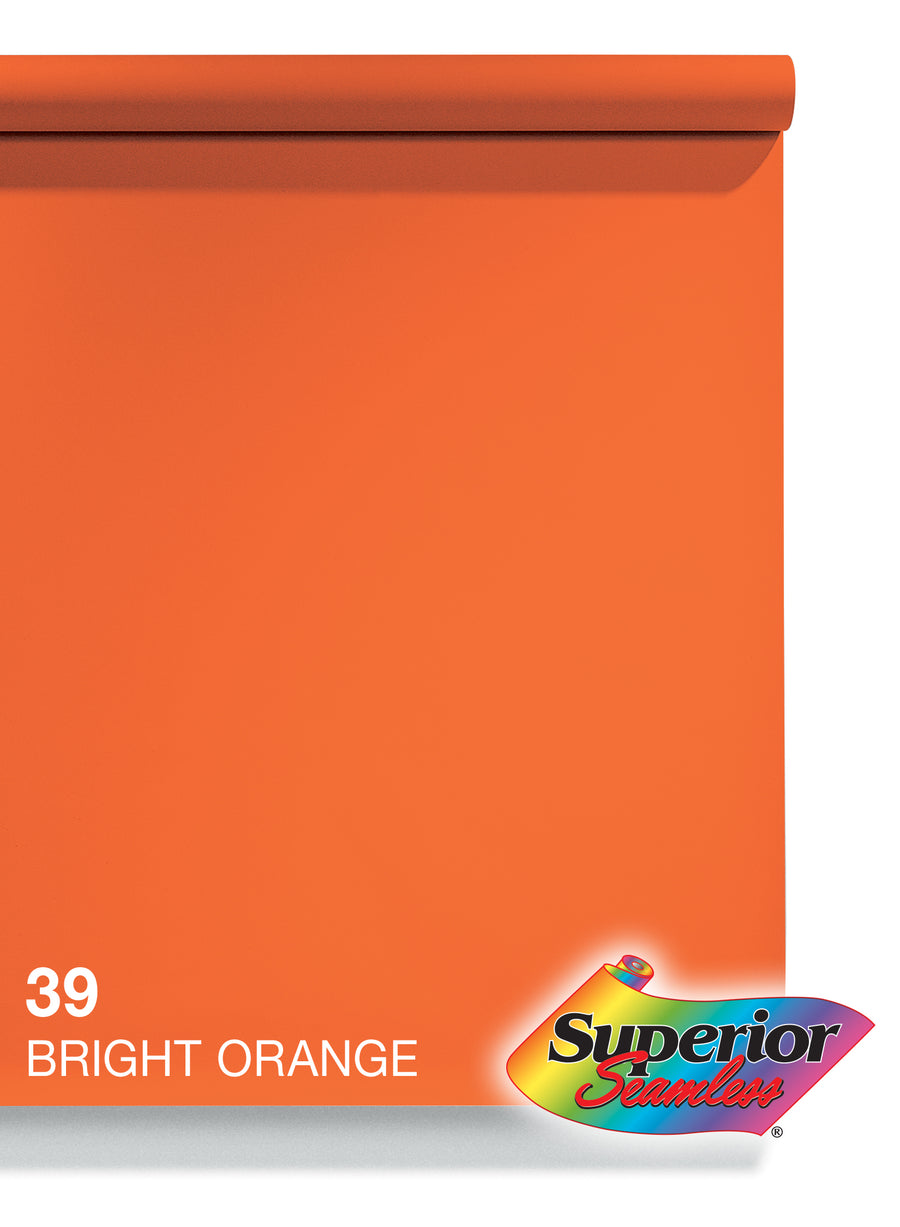 Bright Orange Superior Seamless paper
