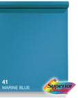 Marine Blue Superior Seamless Paper