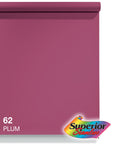 Plum Superior Seamless paper