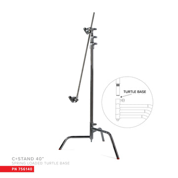 Matthews 40" C+ Stand w/ Spring Loaded Turtle Base