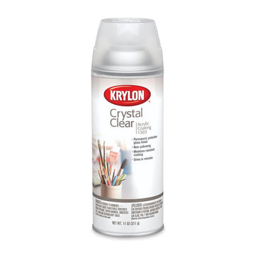 Krylon crystal clear acrylic spray