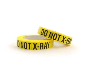 Do Not X-Ray tape - 1"
