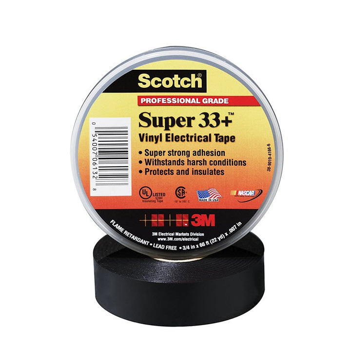 Black Electrical Tape 3M super 33+