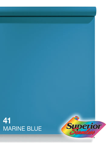 Marine Blue Superior Seamless Paper