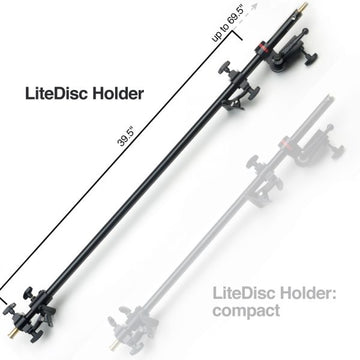 Compact Litedisk Holder 28.5 - 50"
